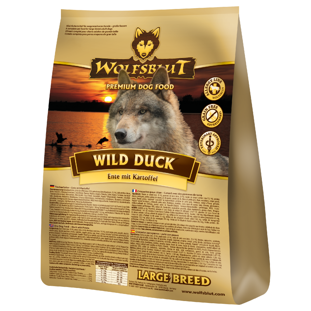 WOLFSBLUT WILD DUCK large breed 12.5kg